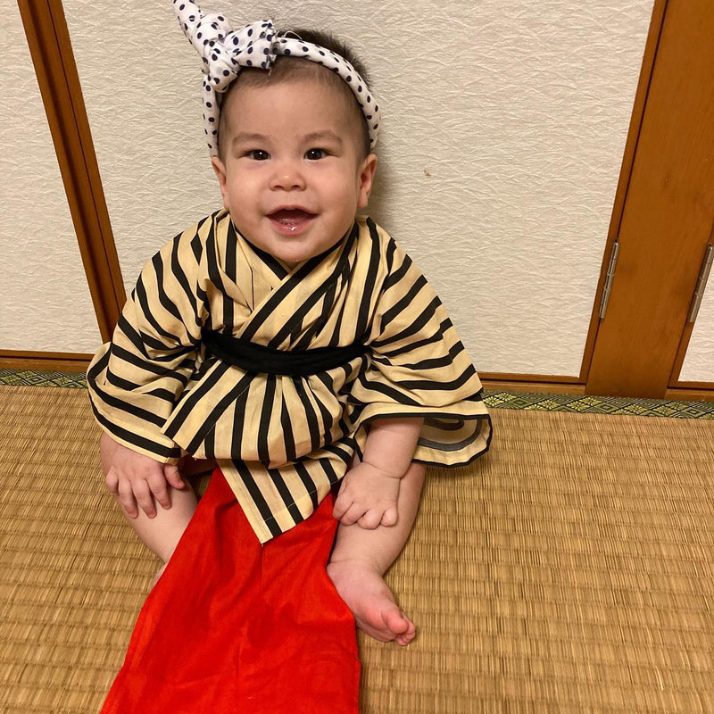 お客様から可愛いお写真を送っていただきました〜！ベビーチョンダラー可愛い♪