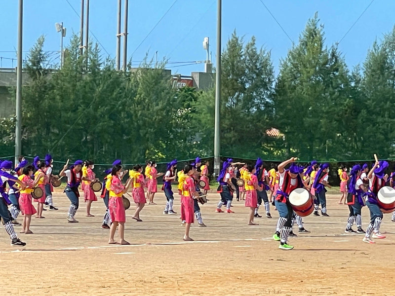 北谷にあります桑江中学校さんの運動会へ行ってきました♪