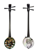 【完成品】オリジナルピック付き 完成品カンカラ三線 2色