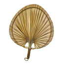 ハート型クバ扇