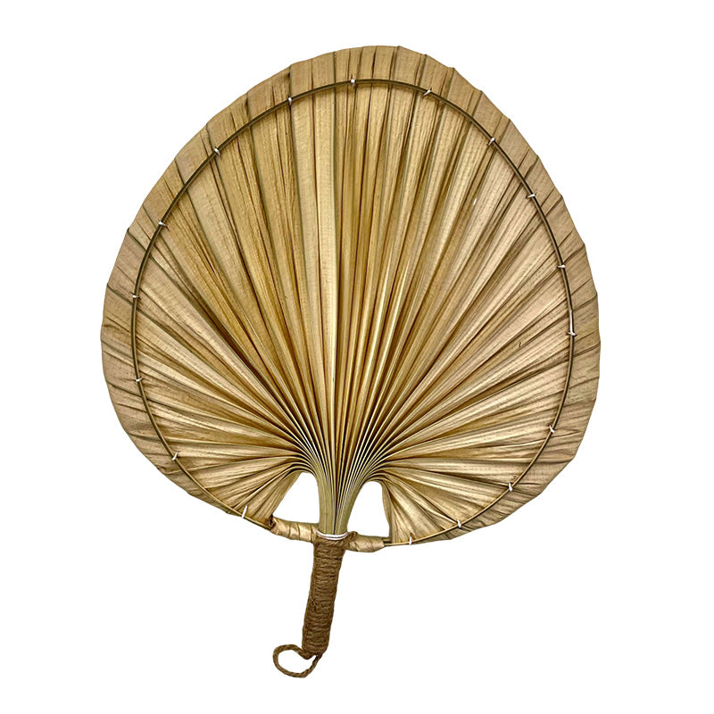 ハート型クバ扇