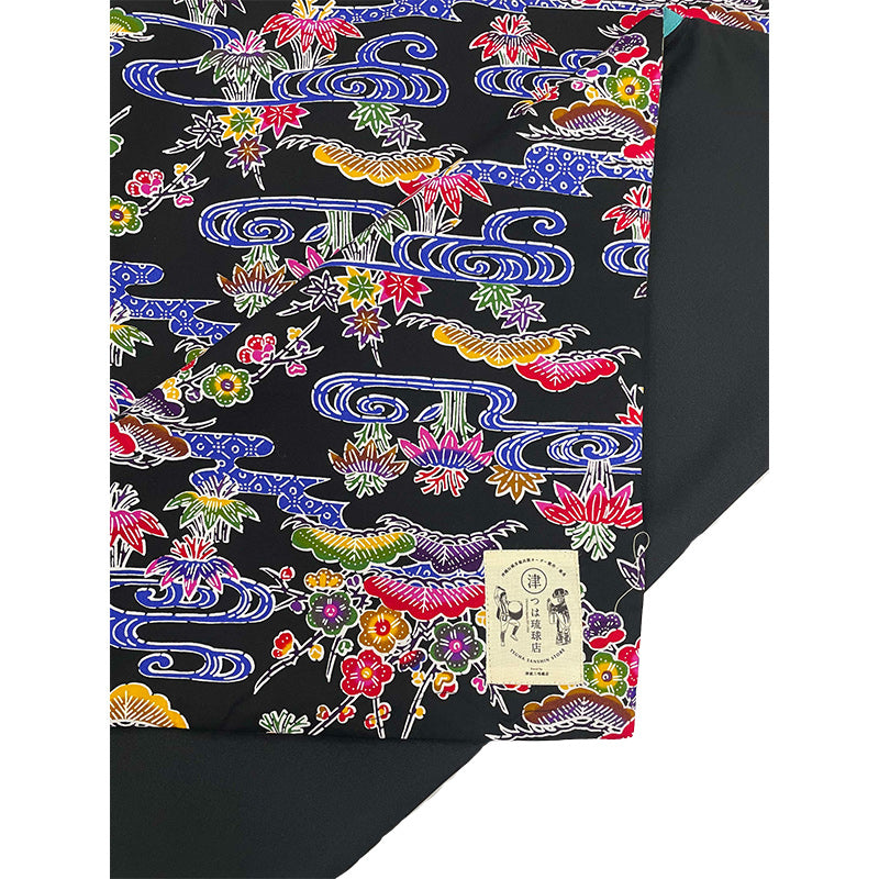 つは琉球店オリジナル リバーシブル風呂敷 6色