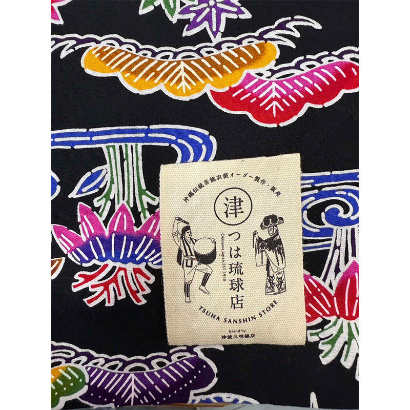 つは琉球店オリジナル リバーシブル風呂敷 6色