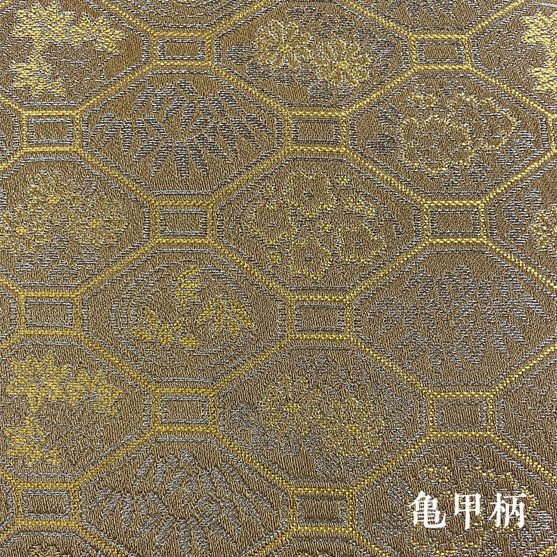 ハチマチ前当て付 亀甲柄 鳳凰柄（琉球王国官史の冠）