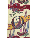 紅型柄　一越大鶴丸柄 着物反物