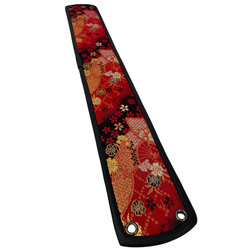 ティーガー（黒×赤 扇子柄）