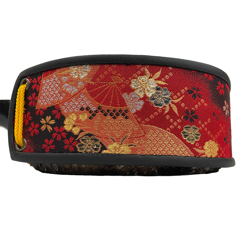 ティーガー（黒×赤 扇子柄）