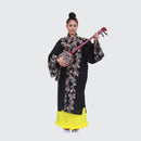 【ハーフ衣裳/稽古着】紅型（黒）