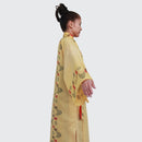 【ハーフ衣裳/稽古着】絣柄（からし色）