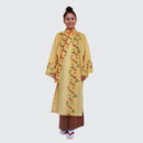 【ハーフ衣裳/稽古着】絣柄（からし色）