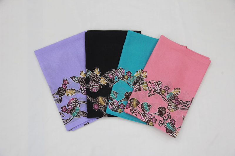 三味線袋（紅型）