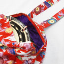 【持運びに便利】締め太鼓ケース（赤・ポリエステル）