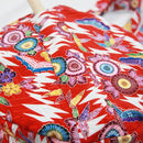 【持運びに便利】締め太鼓ケース（赤・ポリエステル）