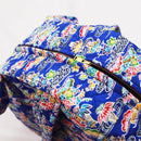 【持運びに便利】締め太鼓ケース（青・キルティング）