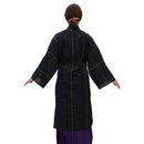 【ハーフ衣裳/稽古着】紅型ブラック×ピンク