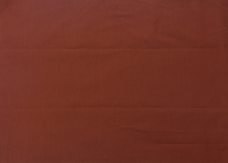 【綿　無地　茶色】マスク生地・布単品114cm×38cm