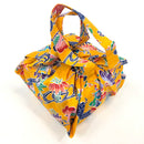 つは琉球店オリジナル 紅型風呂敷ランチバッグ