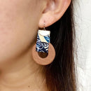 【ピアス】ちゅらさん ポリマークレイピアス