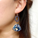 【ピアス】うるまの風 ポリマークレイピアス