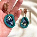 【ピアス＆イヤリング】海風（ウミカジ）ポリマークレイピアス