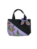 つは琉球店オリジナル 紅型風ミニバッグ