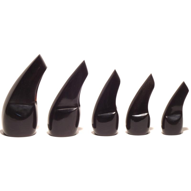 水牛つめ（バチ）黒