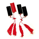 四つ竹（黒塗り