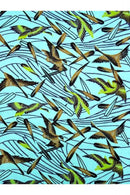 紅型柄　紗水鳥柄 1 着物反物