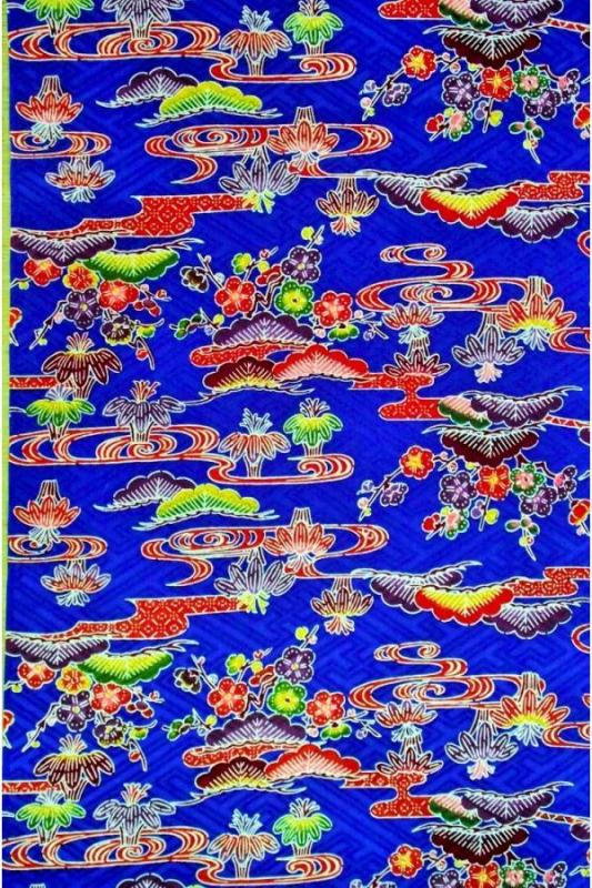 リンズ　松柄　2 着物反物