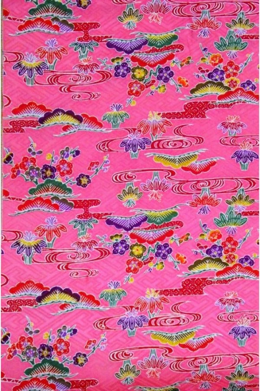 リンズ　松柄　2 着物反物