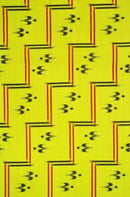 紗　鳥大万丈かすり柄 着物反物