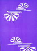 つむぎ風菊水 着物反物