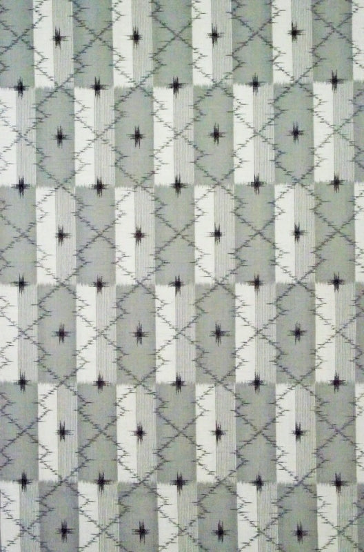 紗59 かすり柄 着物反物