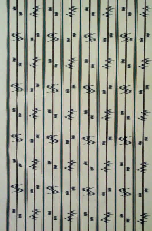 一越ツバメかすり柄 着物反物