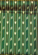 つむぎ風かすり矢柄 着物反物