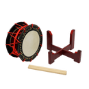 外国製座敷用締め太鼓 35cm