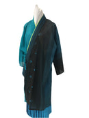 【ハーフ衣裳/稽古着】かすり柄　深海