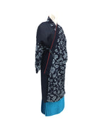 【ハーフ衣裳/稽古着】　唐草柄　紺