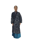 【ハーフ衣裳/稽古着】　唐草柄　紺