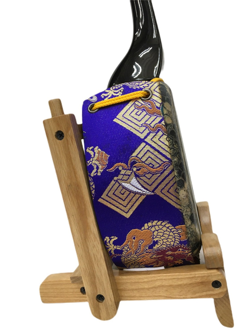 ティーガー（金襴 龍 縁なし 青）