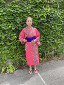 エイサー 手踊り衣装　ピンク