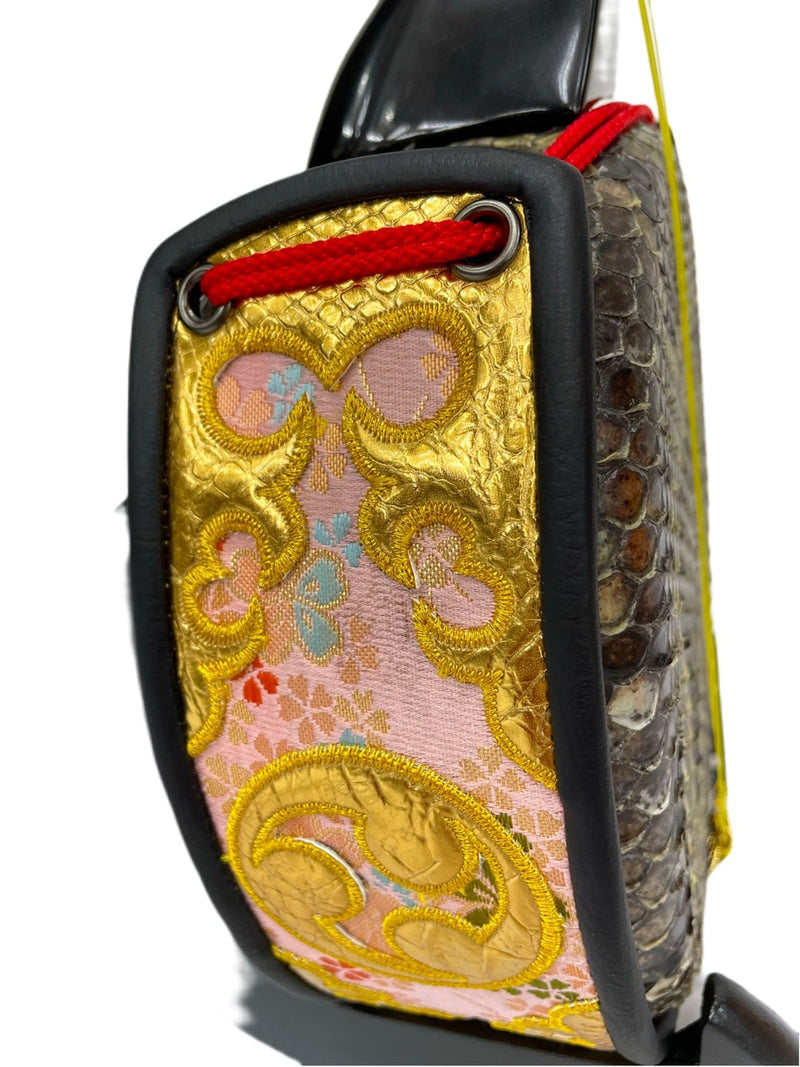 【New】立体ティーガー　金襴花柄