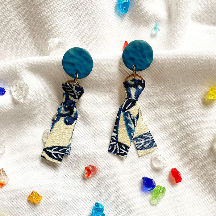 【ピアス＆イヤリング】果報(かふぅ) ポリマークレイピアス