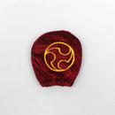 天キャップ（左御紋えんじ色）