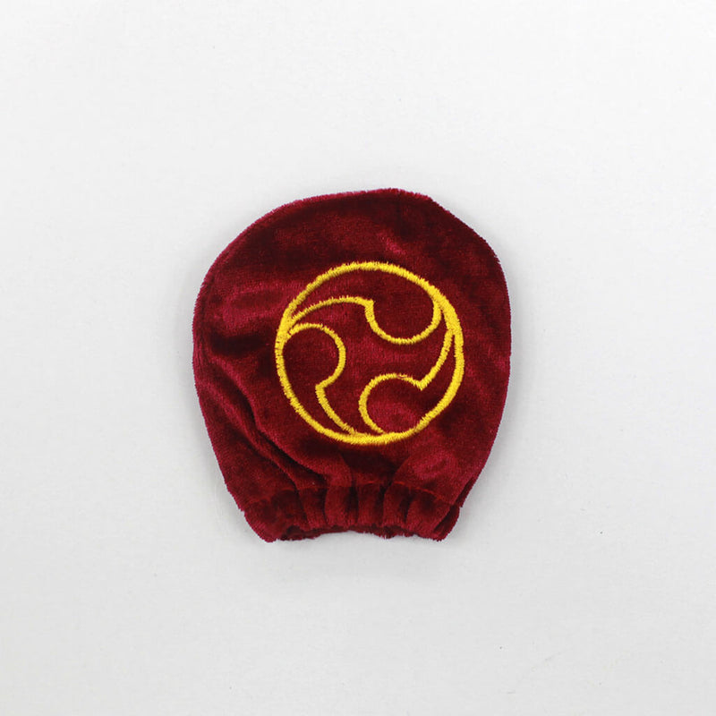 天キャップ（左御紋えんじ色）