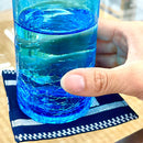 つは琉球店オリジナル ミンサー柄コースター 2枚セット