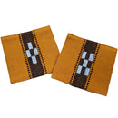 つは琉球店オリジナル ミンサー柄コースター 2枚セット