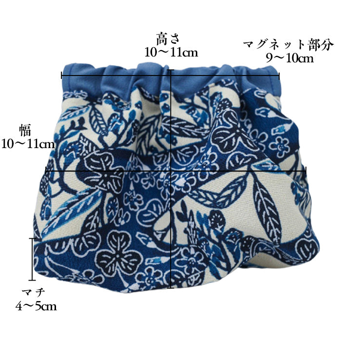 つは琉球店オリジナル マグネット式マルチポーチ